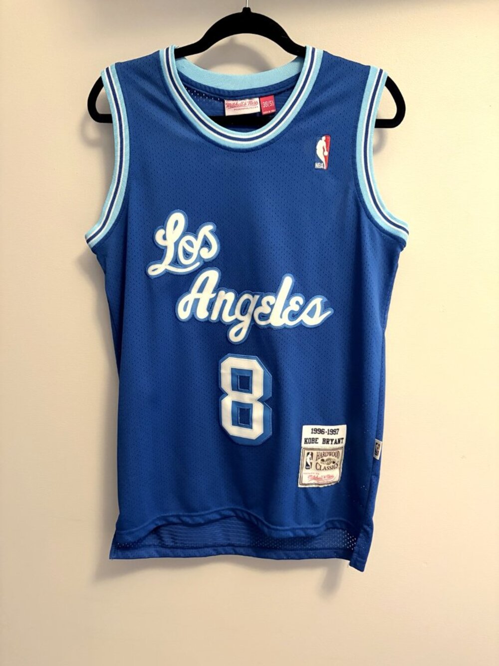 Kobe Bryant #8 Mitchell & Ness 1996-97 Lakers Hardwood Classics Jersey S